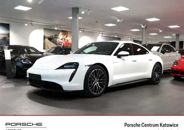 porsche taycan śląskie Porsche Taycan cena 419000 przebieg: 500, rok produkcji 2023 z Katowice